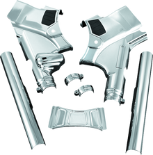 Kuryakyn 7832 - Neck Cover For 09-13 Touring Models Chrome