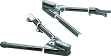 Kuryakyn 8256 - Swingarm Cover Kit - Unlighted 00-07 Softail Models Chrome
