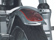 Kuryakyn 9012 - Fender Tip Front Leading Edge Most Narrow FXST XL Dyna Models Chrome