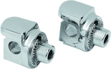 Kuryakyn 8894 - Non-Pivot Splined Peg Adapter Harley-Davidson Models Chrome
