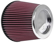 K&N RC-4381 - Universal Chrome Filter 6in Flange ID x 7.5in Base OD x 5in Top OD x 6in H