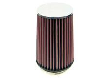 K&N RC-4760 - Universal Chrome Filter 3 1/2 inch FLG / 5 1/2 inch Bottom / 4 1/2 inch Top / 8 inch Height