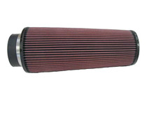 K&N RE-0880 - Universal Rubber Filter 4inch FLG / 6inch OD-B / 4-5/8inch OD-T / 14inch H
