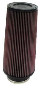 K&N RE-0860 - Universal Rubber Filter 4inch FLG / 6inch OD-B / 4-5/8inch OD-T / 12inch H