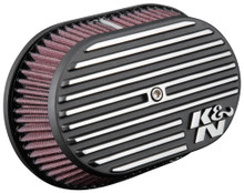 K&N RK-3956 - Street Metal Intake System 2017 Harley Davidson Shaker Black H/D Touring Models