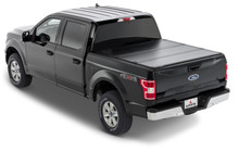 Leer 631179 - 17-25 Ford F-250/F-350 Super Duty 3 Panel Hard Folding Tonneau Cover Truck Bed Topper 6 Foot 9 Inch Black