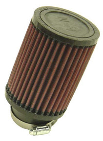 K&N RU-1710 - Filter Universal Rubber Filter 20 Deg Flange Angle 2.25in Flange ID x 3.5in OD x 5in H