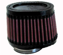 K&N RU-0981 - Universal Clamp-On Air Filter 2-1/8in FLG 4 X 3 TPR/OVL W/Venturi