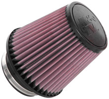 K&N RU-5060 - Universal Clamp-On Air Filter 4in FLG / 6-1/2in B / 4-1/2in T / 6in H