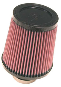K&N RU-4860 - Filter Universal Rubber Filter 2 1/2 inch Flange 6 inch Base 5 inch Top 6 1/2 inch Height