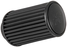K&N RU-3105HBK - Universal Round Clamp-On Air Filter 3.5in ID 9.5in Height 6in Base OD 5.25 Top OD