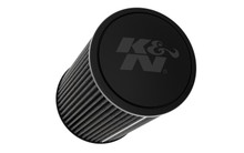 K&N RU-3109HBK - Universal Round Clamp-On Air Filter 3in ID 9in Height 6in Base OD 5.25 Top OD