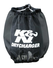 K&N SU-4506DK - Round Tapered Air Filter Wrap for 06-09 Suzuki LTR450 Quadracer 450 - Black