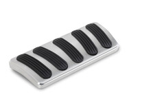 Lokar BAG-6135 - 64-72 Chevell Billet Brake Pad w/Rubber