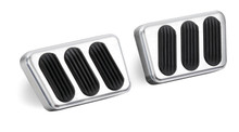 Lokar BAG-6121 - Brake And Clutch Pedal Pad Set