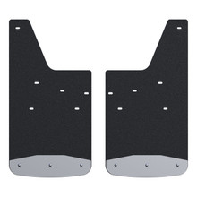 Luverne 251451 - Rear 12" x 23" Rubber Mud Guards, Select Silverado, GMC Sierra HD (2 Flaps)
