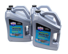 Lucas Oil Products 10861 - Marine Oil 2 Cycle Case 4 x 1 Gal Syn. Blend