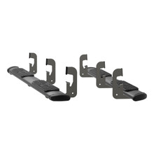 Luverne 277088-401443 - Regal 7 Black Stainless 88" Oval Side Steps, Select Chevy Silverado, GMC Sierra