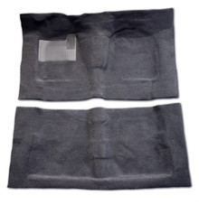 Lund 15113 - 86-97 Nissan Pickup Std. Cab Pro-Line Full Flr. Replacement Carpet - Charcoal (1 Pc.)