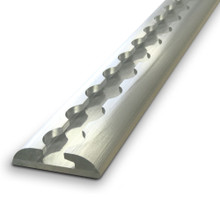 Macs Custom Tie-Downs 230096 - Tie Down Track - VersaTie Series 3 - 8 ft Long - Aluminum - Natural - Each