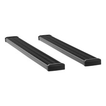 Luverne 415078-401723 - Grip Step 7" x 78" Black Aluminum Running Boards, Select Ford Super Duty