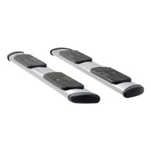 Luverne 477088-401445 - Regal 7 Polished Stainless 88" Oval Side Steps, Select Silverado, Sierra Crew
