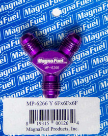 Magnafuel MP-6266 - Y-Fitting - 3 #6 Male