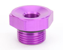 Magnafuel MP-3072 - 8an Straight Port Plug w/ 1/8npt Port