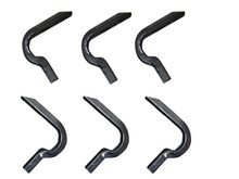 Lund 300037 - 04-14 Ford F-150 SuperCab (90in) EZ Running Board Mounting Bracket Kit - Brite