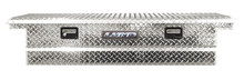 Lund 9100LP - 67-99 Chevy CK Ultima Low Profile Single Lid Crossover Tool Box - Brite