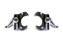 Maxtrac 101125L - 73-87 Chevrolet C10 2WD 2.5in Front Lowering Spindles (1.00in Rotors)