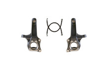 Maxtrac 700440 - 15-16 Chevrolet Colorado 2WD 4in Front Lift Spindles w/Extended DOT Compliant Brake Lines