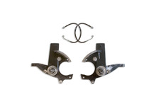 Maxtrac 700130 - 82-04 Chevrolet S-10 2WD 3in Front Lift Spindles w/Extended DOT Compliant Brake Lines