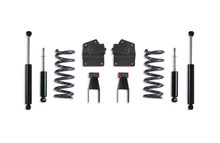 Maxtrac K330924-8 - 99-06 GM C1500 2WD V8 2in/4in Lowering Coil Kit