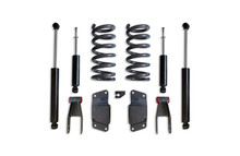 Maxtrac K330524-8 - 88-98 GM C1500/2500 2WD V8 5/6 Lug 2in/4in Lowering Coil Kit