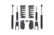Maxtrac K330524-6 - 88-98 GM C1500/2500 2WD V6 5/6 Lug 2in/4in Lowering Coil Kit