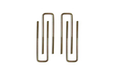Maxtrac 910104 - Rear U-Bolts for 3in/4in Lift Blocks - 12.50in x 2.625in x 9/16in - Set of 4