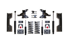 Maxtrac K330546L-8 - 88-91 GM C1500/2500 2WD V8 Standard Cab 4in/6in Lowering Coil Kit