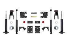 Maxtrac K331324S - 07-18 GM C/K1500 2WD/4WD (Non Magneride) 2in/4in Lowering Strut Kit