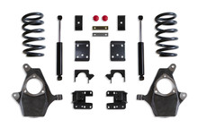 Maxtrac K331346-8 - 07-13 GM C/K1500 2WD/4WD Extended/Crew Cab 4in/6in Lowering Spindle Kit