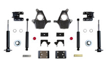 Maxtrac K331336S - 07-16 GM C/K1500 2WD/4WD (Non Magneride) 3in/5in or 4in/6in Lowering Spindle Kit