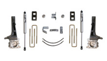 Maxtrac K886842F - 05-18 Toyota Tacoma 2WD 6 Lug 4in/2in MaxPro Elite Spindle Lift Kit w/FOX Shocks