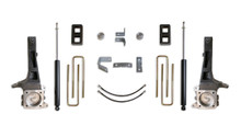 Maxtrac K886842 - 05-18 Toyota Tacoma 2WD 6 Lug 4in/2in MaxPro Spindle Lift Kit w/ Shocks