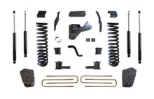 Maxtrac K943341 - 17-19 Ford F-250/350 4WD 4in/1in MaxPro Coil Lift Kit w/Radius Arm Brkts &  Shocks