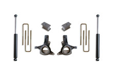 Maxtrac K881343 - 07-16 GM C1500 2WD w/Cast Steel Susp. 4.5in/2in MaxPro Spindle Lift Kit w/ Shocks