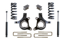 Maxtrac K880953-8 - 99-06 GM C1500 2WD V8 5in/3in Spindle Lift Kit