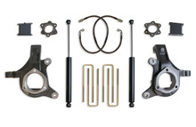 Maxtrac K881364 - 07-16 GM C1500 2WD w/Cast Steel Susp. 6in/3in Spindle Lift Kit w/ Shocks