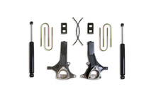 Maxtrac K882145 - 02-08 Dodge RAM 1500 2WD 4.5in/2in MaxPro Spindle Lift Kit w/ Shocks