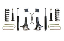 Maxtrac K882170 - 02-08 Dodge RAM 1500 2WD 4.7L V8 7in/4in MaxPro Spindle Lift Kit w/ Shocks
