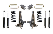 Maxtrac K883063B-4 - 01-09 Ford Ranger 2WD 4 Cyl w/Coil Susp. (Non Stabilitrak) 6in/3in Spindle Lift Kit